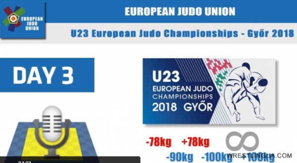 Дзюдо, Чемпионат Европы 04.11.2018 в Дьёре U-23. Прямая онлайн трансляция и результаты первенства в Венгрии.